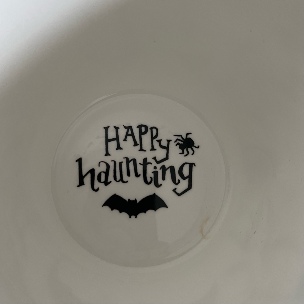 Portobello by Design Happy Haunting Dancing Skeletons 20oz Tea Coffee Mug Cup - Picture 6 of 9